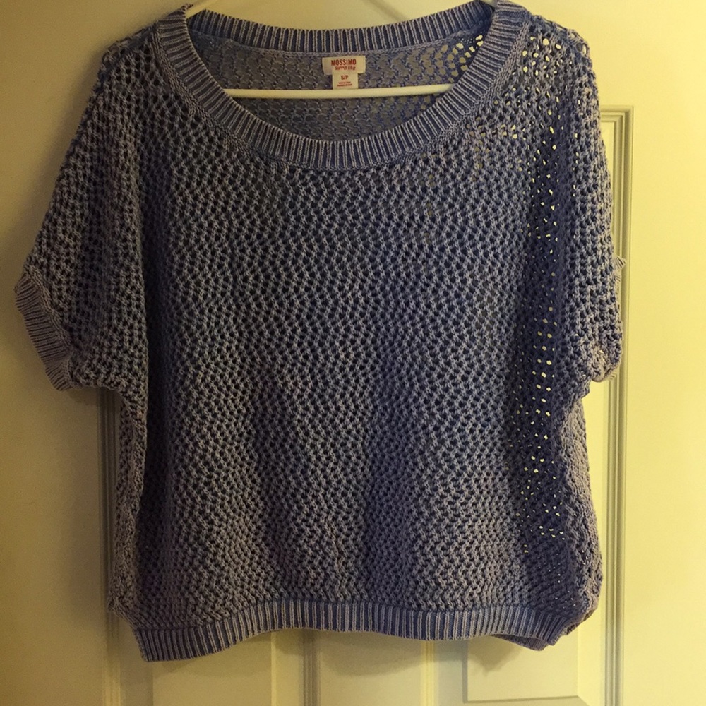 Mossimo Purple Knit Top